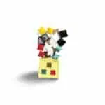 حقيبة ذات أنسجة متطابقة للعب باللمس