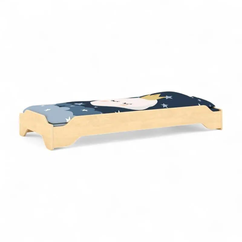 Premium Wooden Children's Stackable Bed - Image 1