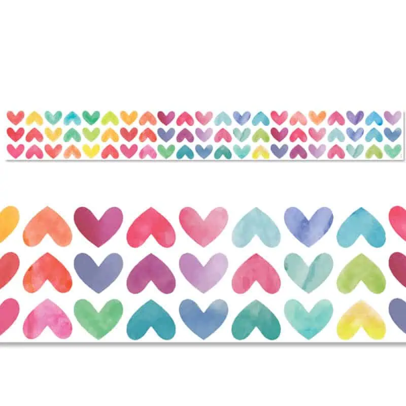 Colorful Hearts Border (Ez Border) - Image 1