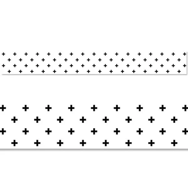 Black Swiss Cross Border (Core Decor, Ez Border)