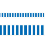 Royal Blue Bold Stripes Border (Core Decor, Ez Border)