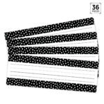 Messy Dots On Black (Core Decor) Name Plate - Image 2