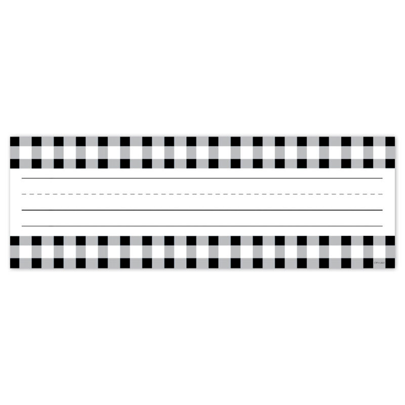 Buffalo Check (Core Decor) Name Plate - Image 1