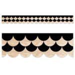 Black And Wood Scallops (Cd) Ez Border