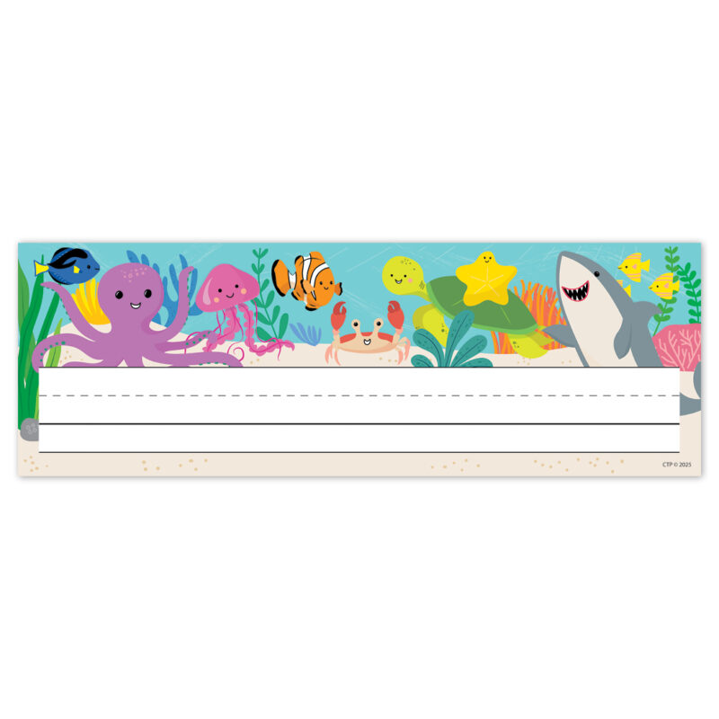Sea Friends (Sea Friends) Name Plates - Image 1