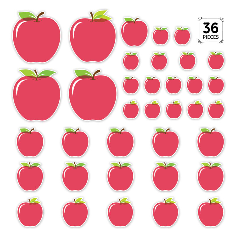 ⁦تفاح (وقت التفاح) قطع مصممة 10 بوصة⁩ - الصورة ⁦2⁩