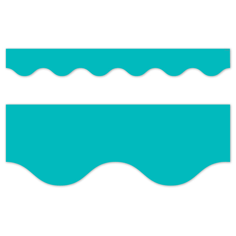 Turquoise Wavy (Cd) Ez Border - Image 1