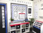 Royal Blue Bold Stripes Border (Core Decor, Ez Border) - Image 2