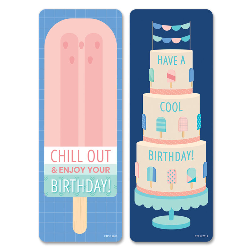 Happy Birthday Bookmarks (Cc) - Image 1