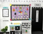 Messy Dots On Black Border (Core Decor, Ez Border) - Image 2