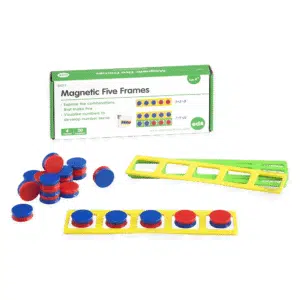 Colorful magnetic addition and number development educational toy for kids.