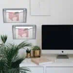 a computer on a desk