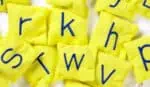 Alphabet Bean Bags