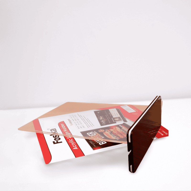 Foska - acrylic sign holder 21x29. 7cm