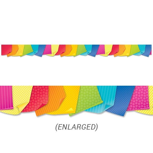 Bold & Bright Sticky Notes Border CTP-8346