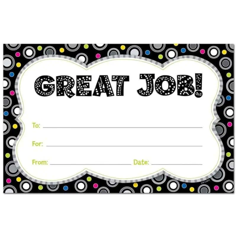 Polka Dot Party Award CTP-1331