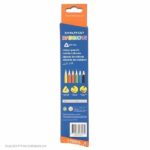 Y-Plus Rainbow 6 Colored Pencils with Sharpener