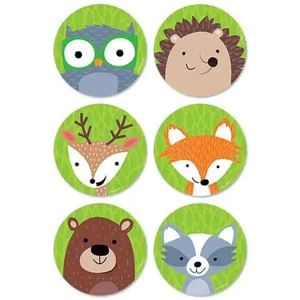 Woodland Friends 3" Designer Cut-Outs CTP-8082