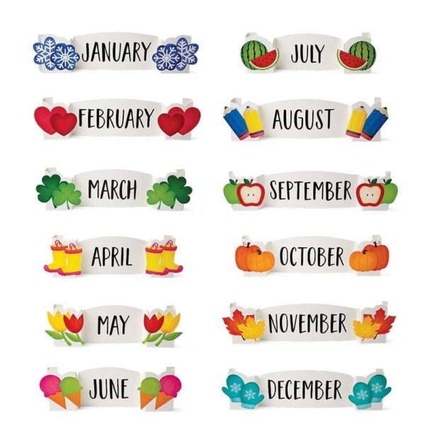 Pop It! Months of the Year CTP-10207