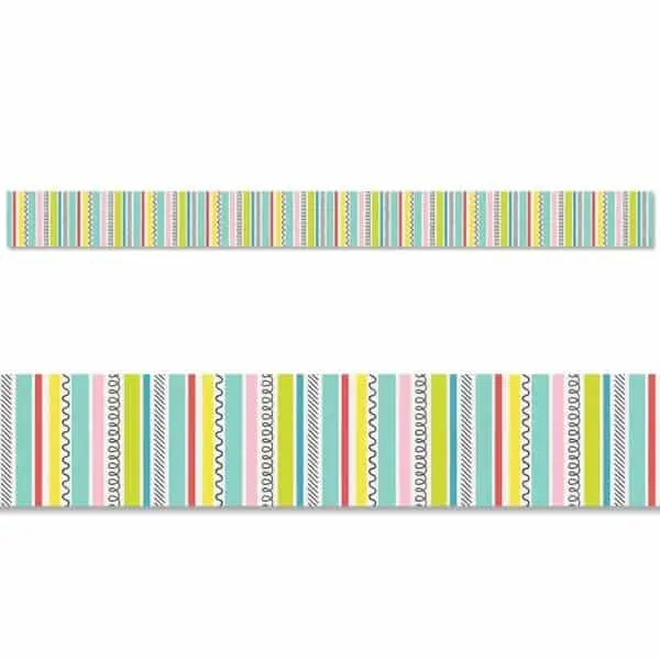 Poppin' Stripes Border CTP-8688