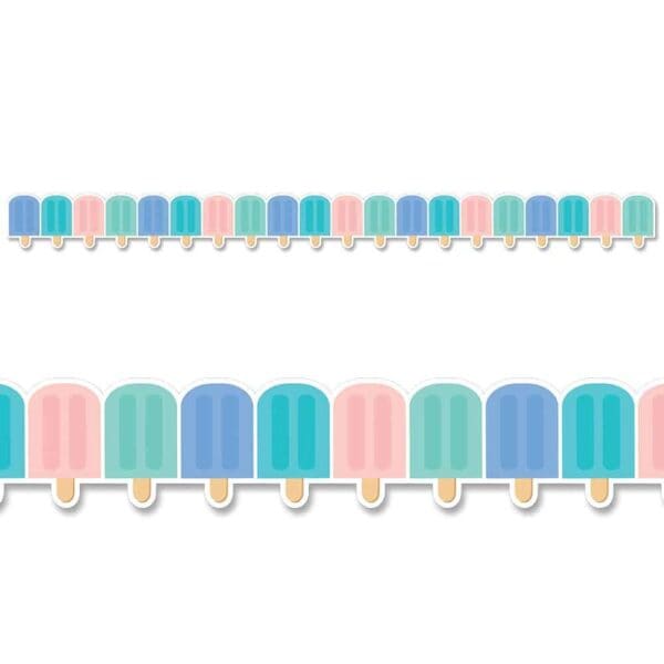 Calm & Cool Ice Pops Border CTP-8682