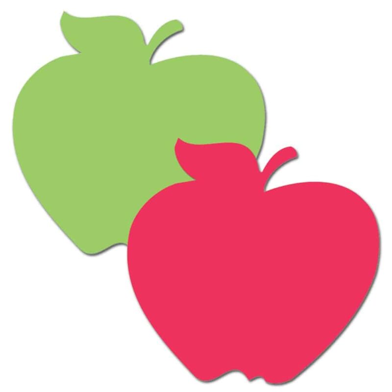 Apple two-color calendar cut-outs ctp-4950