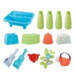Toddler Sensory Sand and water Table set with 9 accessories
