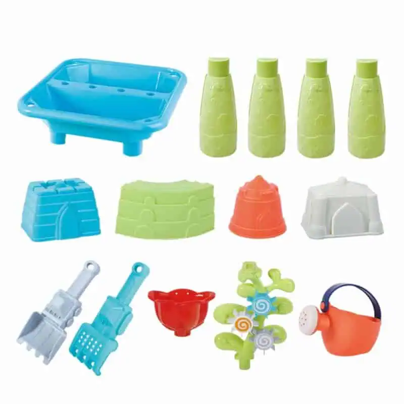 Toddler Sensory Sand and water Table set with 9 accessories