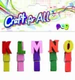 Wooden Letters Pegs 5pcs