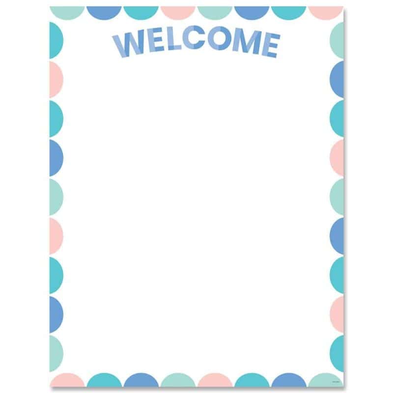Calm & cool welcome chart ctp-8632