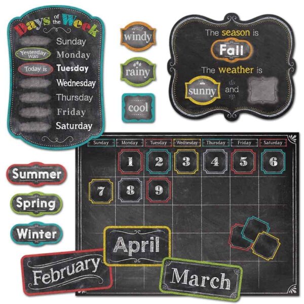 Chalk It Up! Calendar Set CTP-4728