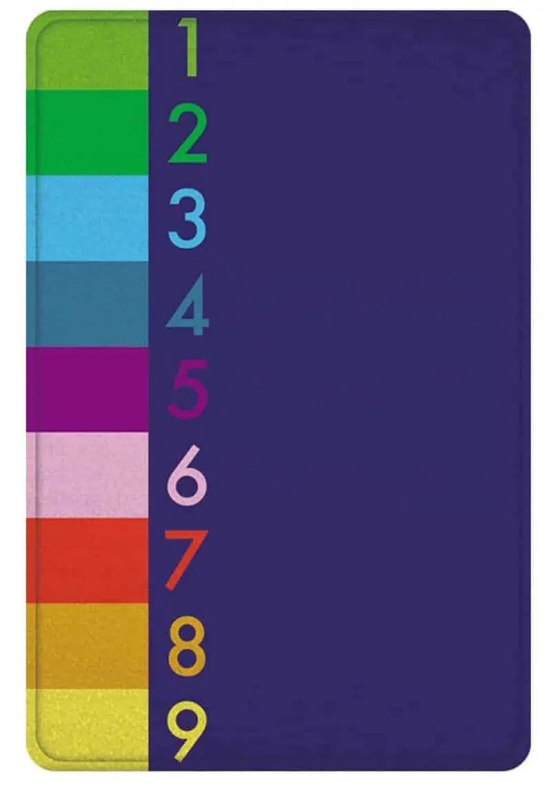 Giant Mat - Colorful Figures HOK-12900
