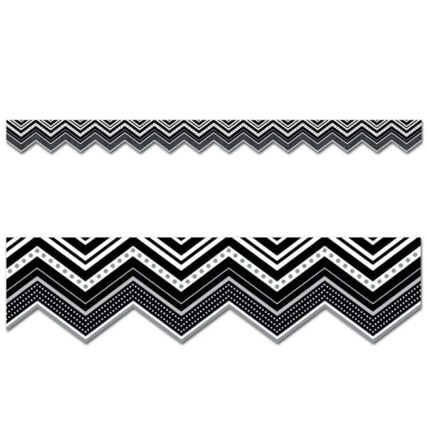BW Chevron Border CTP-7118
