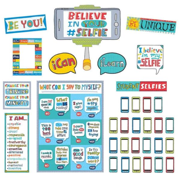 Believe in Your #Selfie Bulletin Board CTP-2959