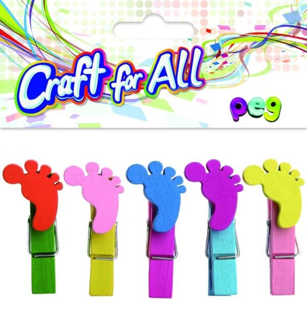 Wooden Foot Peg  5pcs