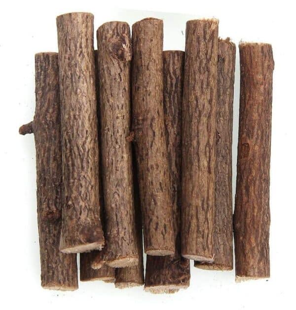 Wood offcuts 40g, length 7cm