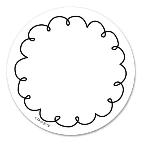 Loop-de-Loop 3" Designer Cut-Outs CTP-8769
