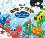 Amos color on story (mini coloring book) / ocean animals