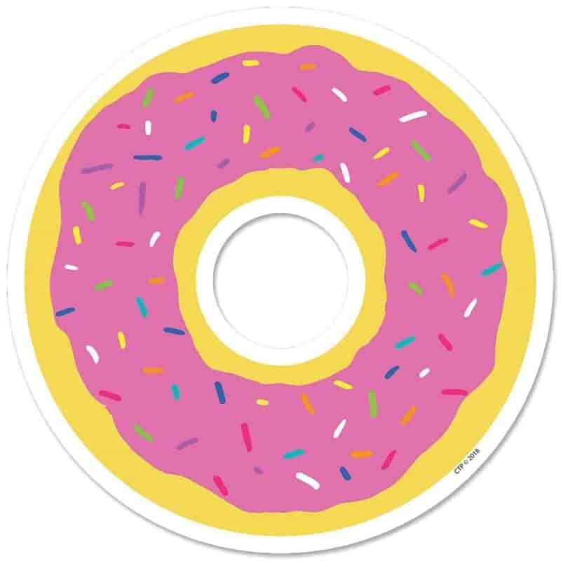 So much pun! Donut... 6" designer cut-outs ctp-8454