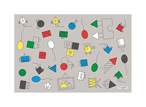 Giant game - Shapes & Colors  + 36 pcs HOK-11416