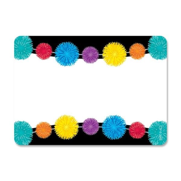 Pom-Poms Labels CTP-8717