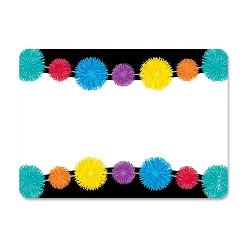Pom-Poms Labels CTP-8717