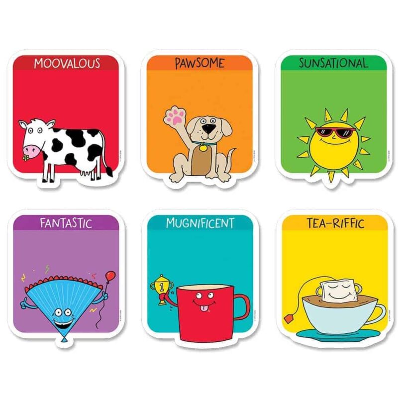 So much pun! 6" designer cut-outs ctp-8227