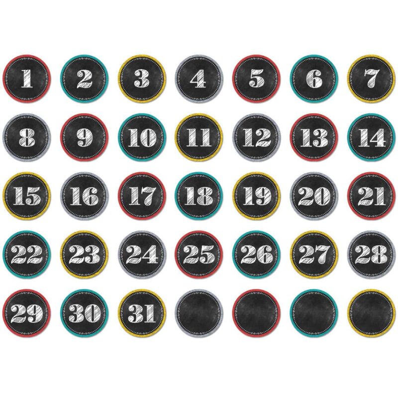 Chalk it up! Calendar days ctp-6896