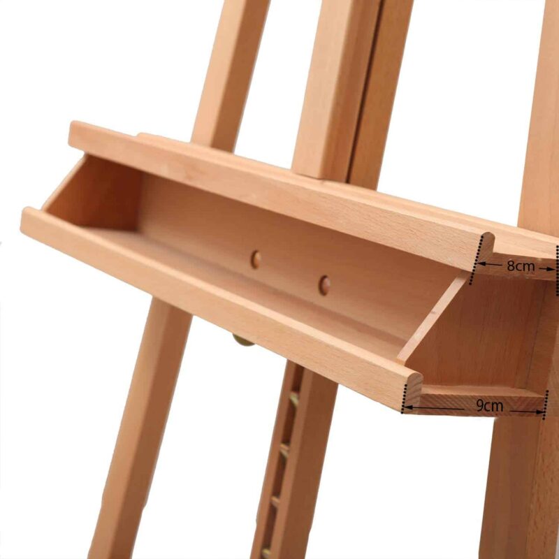 Large easel for canvas 65x90x220cm