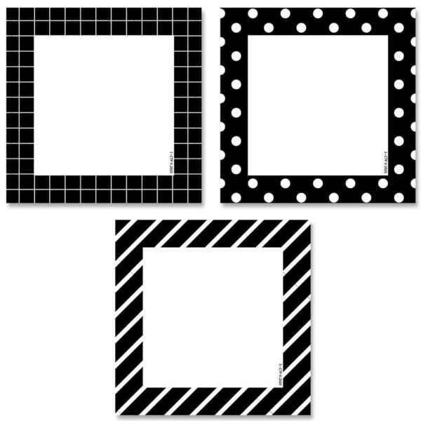 Pattern Cards 3 Inch Designer Cut-Outs CTP-10161