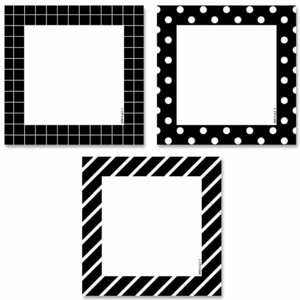 Pattern Cards 3 Inch Designer Cut-Outs CTP-10161