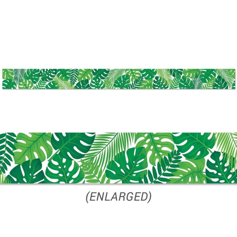 A green leaves on a white background