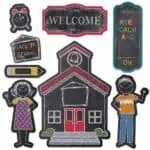 Chalk It Up! Schoolhouse Charm Bulletin Board CTP-4727
