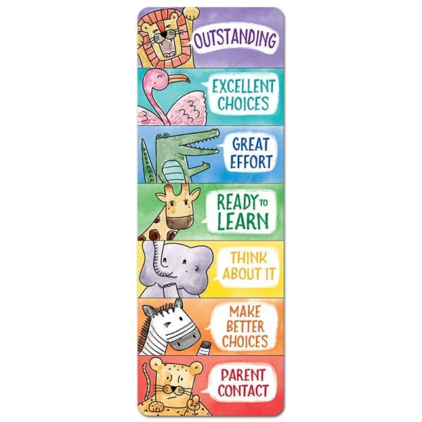 Safari Friends Desktop Behavior Clip Charts CTP-0698